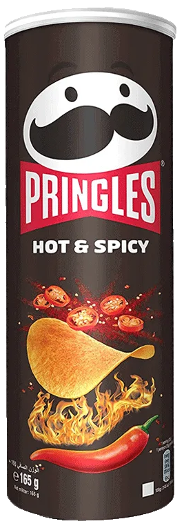 Pringles Hot & Spicy Chips 165g