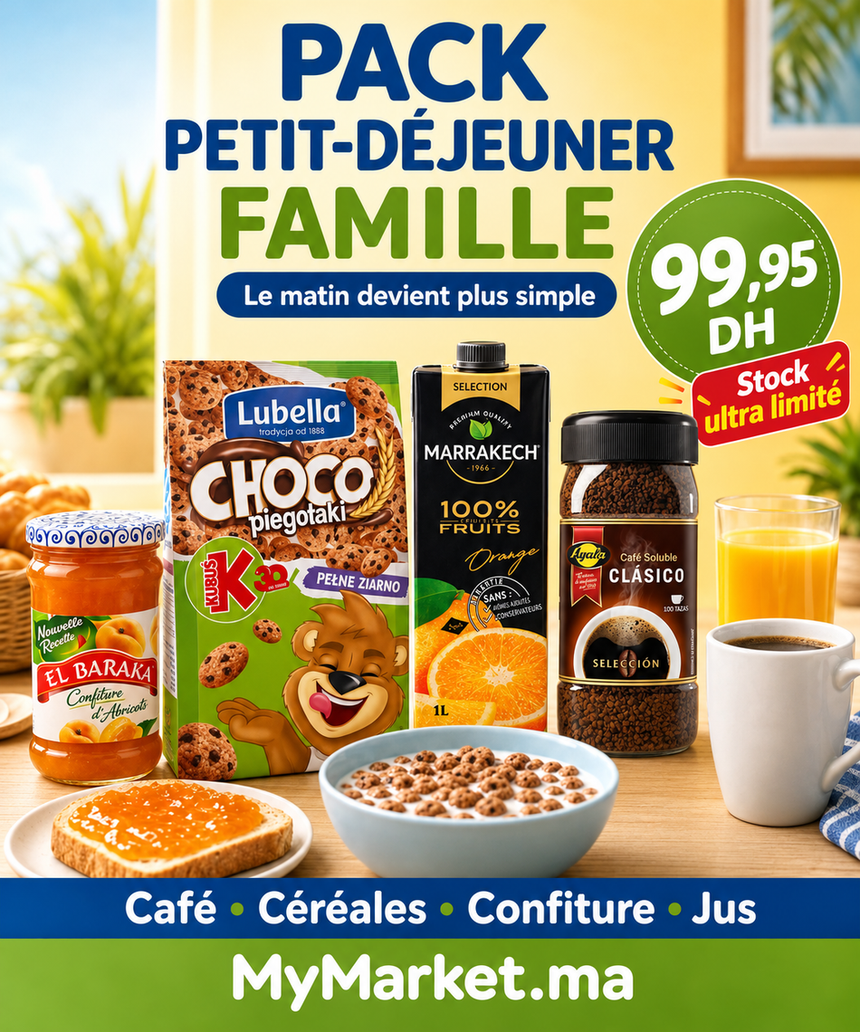 Pack Pti-dej Famille