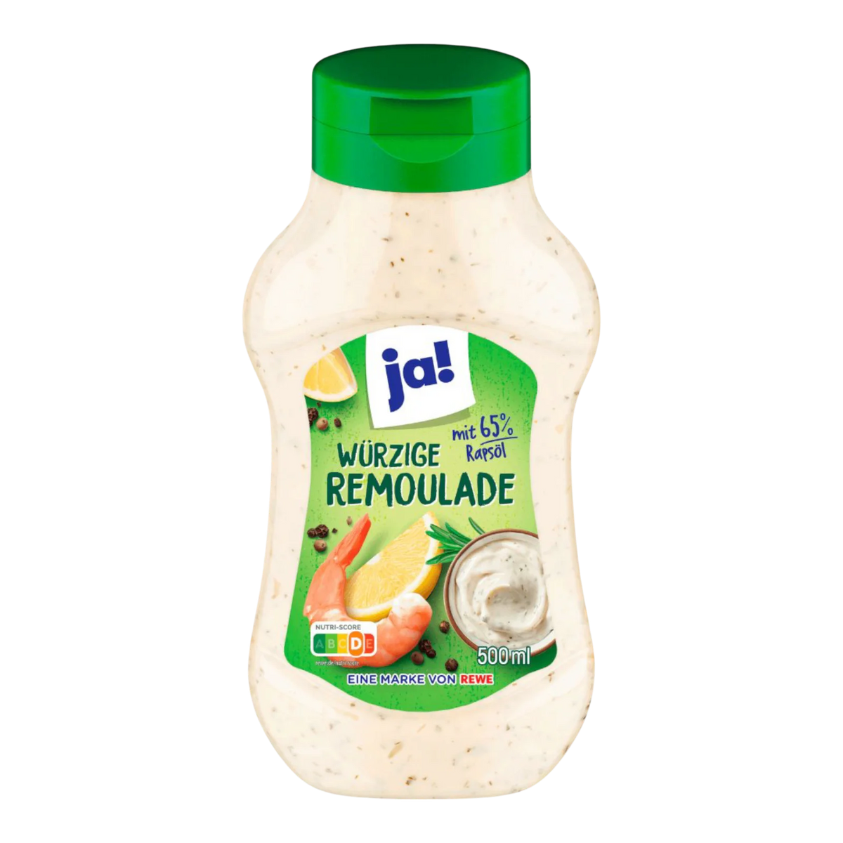 Remoulade 65% with rapeseed oil ja! 500ml
