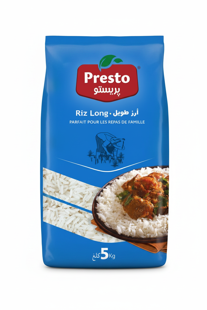 Presto Long Grain Rice 5KG