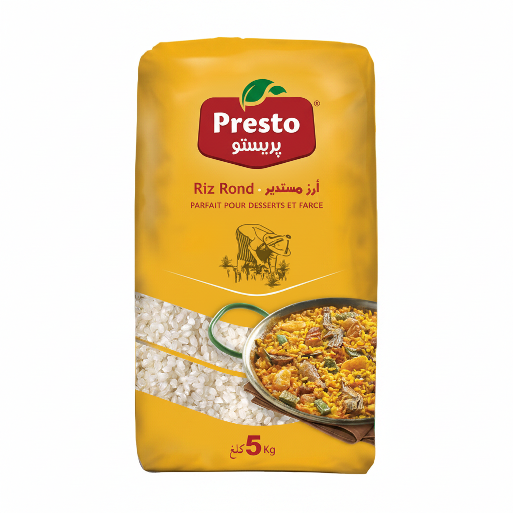 Presto Round Rice 5KG