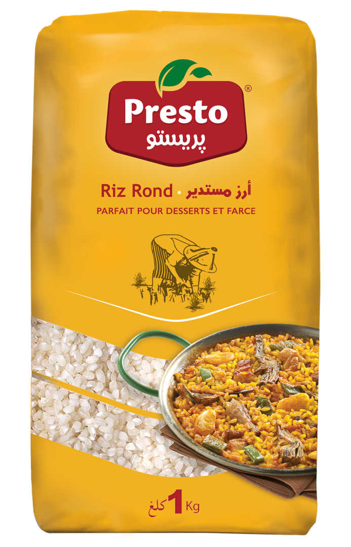 Presto Round Rice 1KG