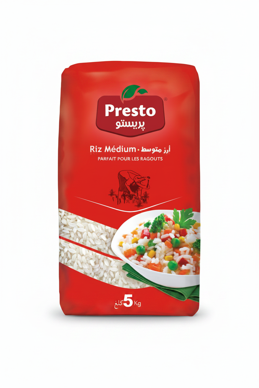 Medium Presto Rice 5KG