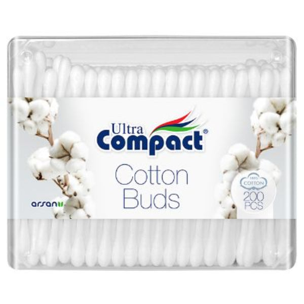 Cotons-Tiges Ultra Compact 200 PCS