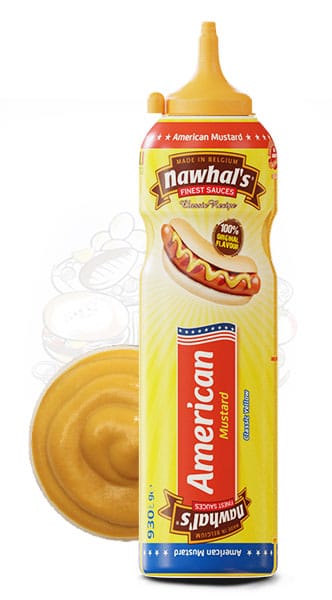 Sauce American Mustard Nawhal’s 950ml