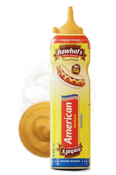Sauce American Mustard Nawhal’s 950ml