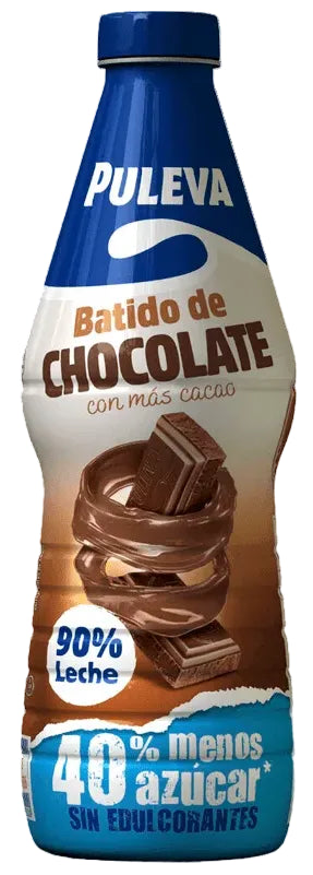 Chocolate Milkshake 90% Milk Gluten Free Puleva 1L