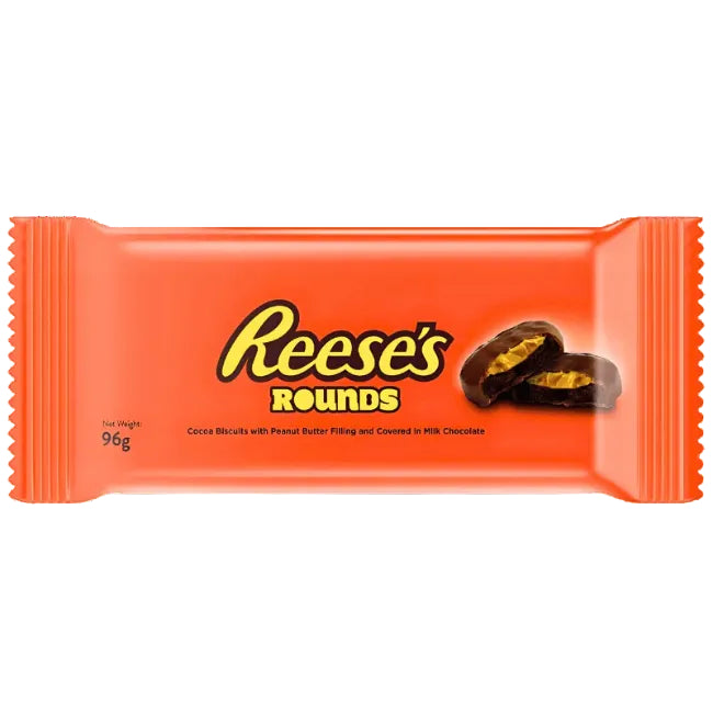 Biscuits Chocolat & Beurre de Cacahuète Reese's Rounds 96g