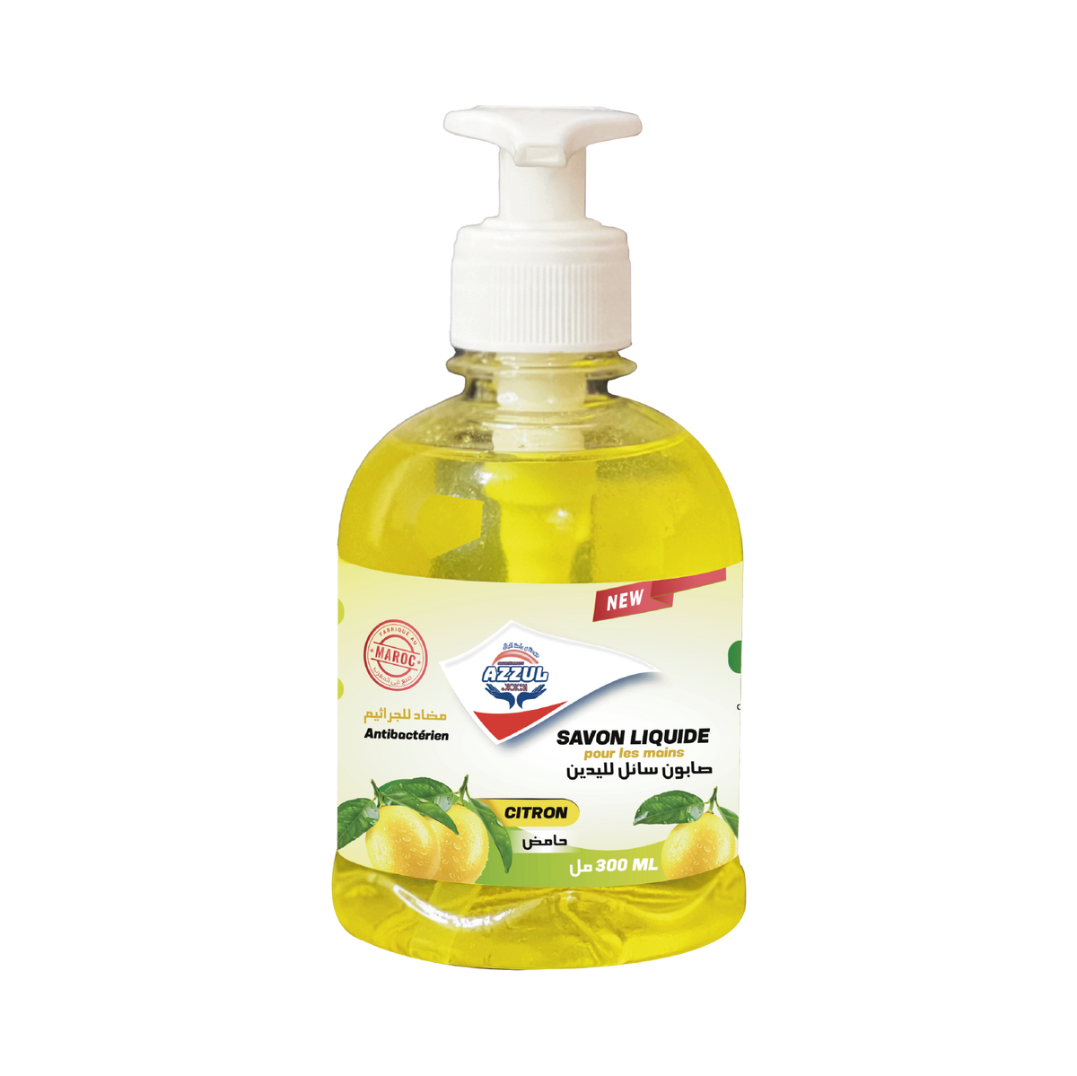 AZZUL Lemon Scented Liquid Hand Soap 300ml
