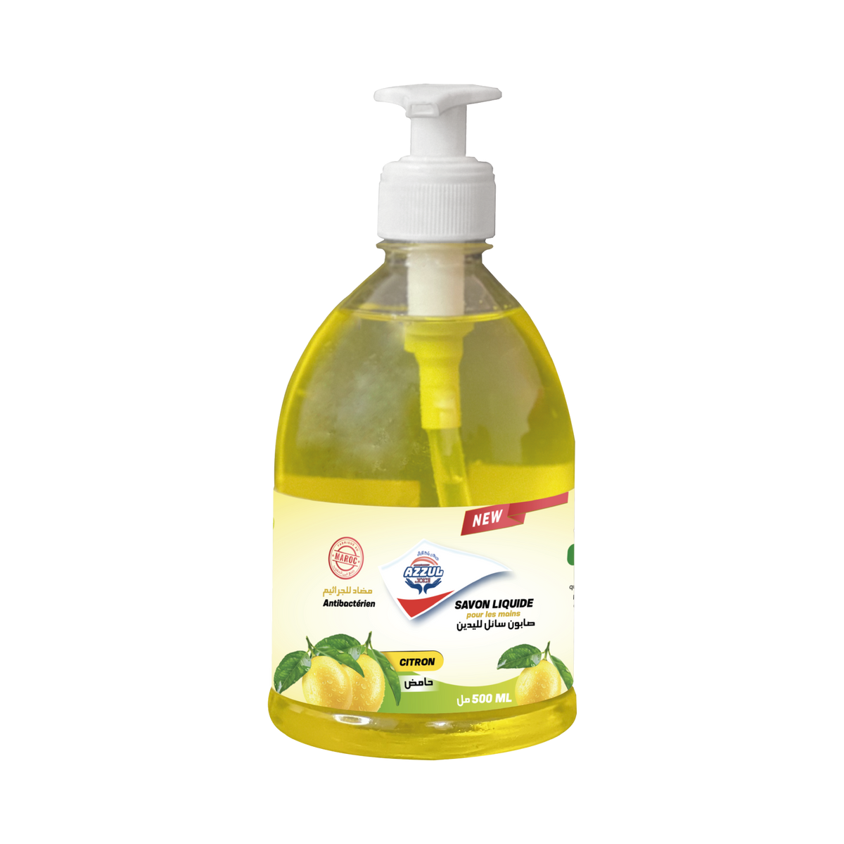 AZZUL Lemon Scented Liquid Hand Soap 500 ML