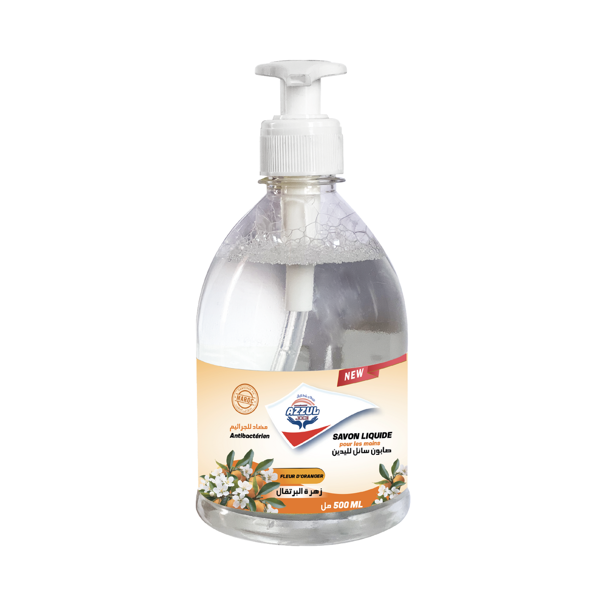 AZZUL Orange Blossom Scented Liquid Hand Soap 500 ML