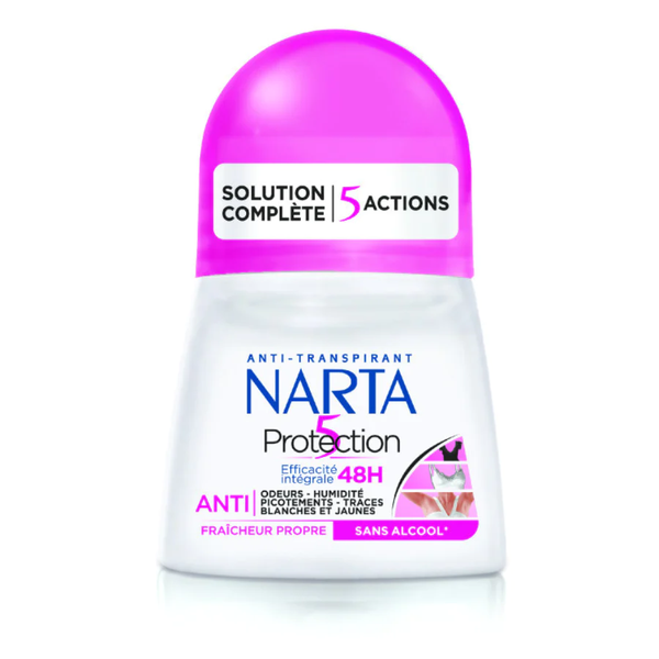 Narta Invisimax Deo Roller Für Männer – 48h Schutz, Ohne Flecken, 50 Ml