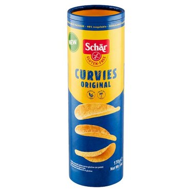 Curvies Chips Originales Sans Gluten Schär 170 g