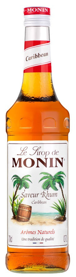 Monin Caribbean Rum Flavored Syrup 70cl