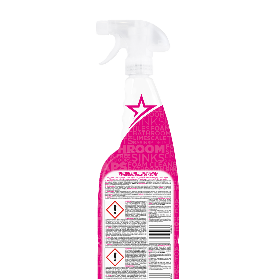 The Pink Stuff Miracle Bathroom Cleansing Foam 750ml