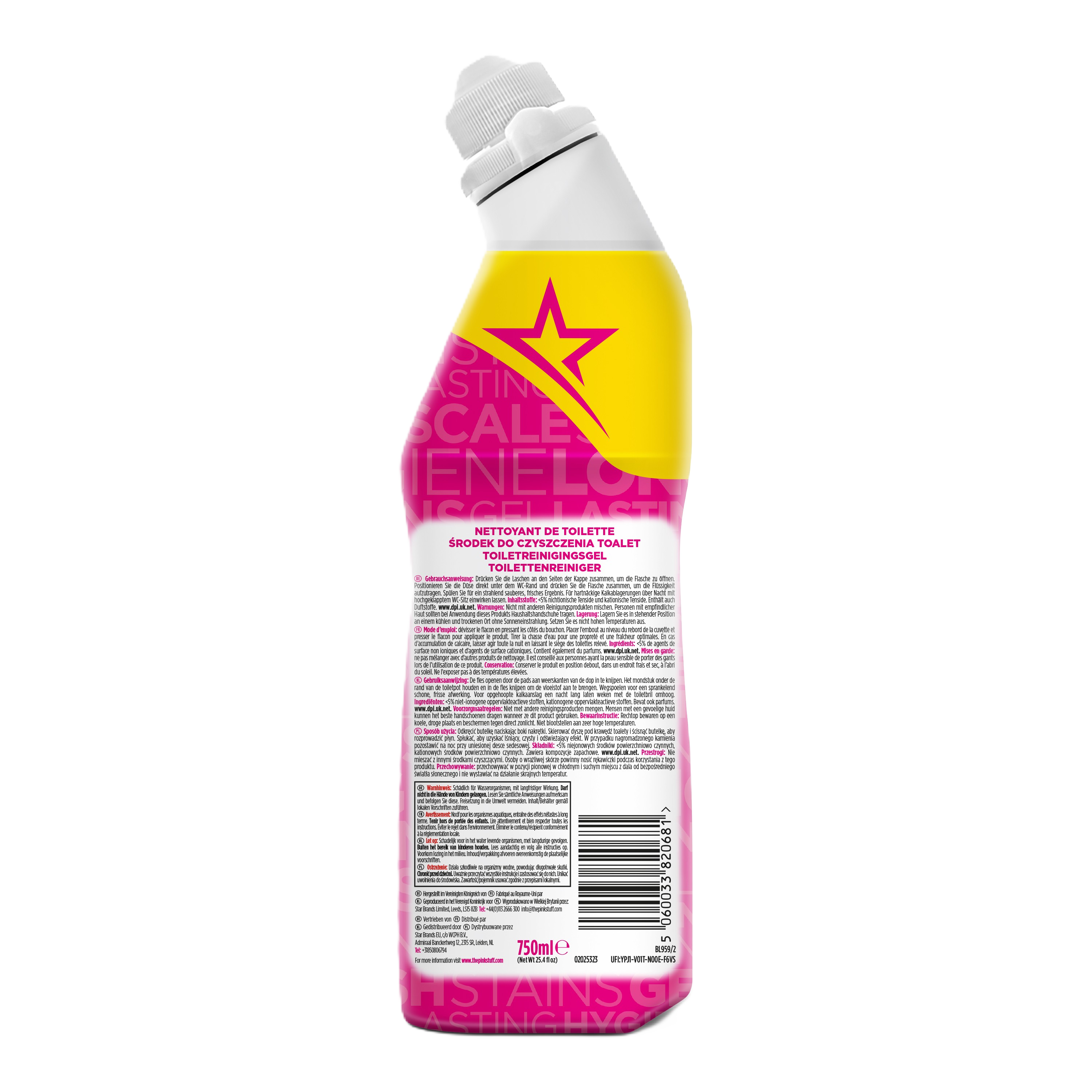 Get Nettoyant Miracle pour Toilettes The Pink Stuff 750ml