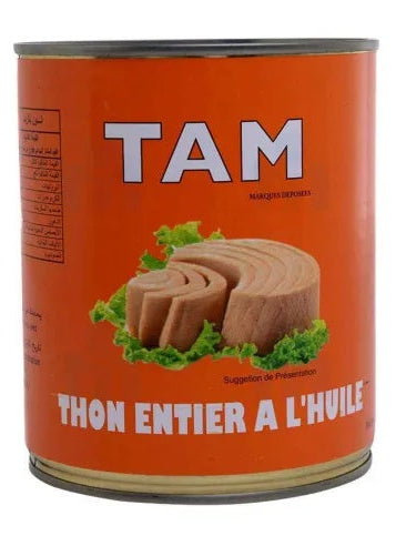 Thon Entier à l'huile Tam 800G 4/4