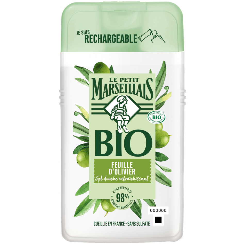 جل الاستحمام المنعش العضوي أوليفييه ليفز لو بيتي مارسيليا 250 مل
