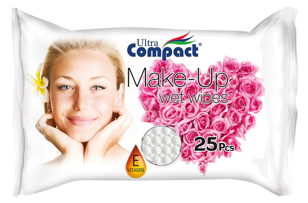 25 Ultra Compact Makeup Remover Wipes
