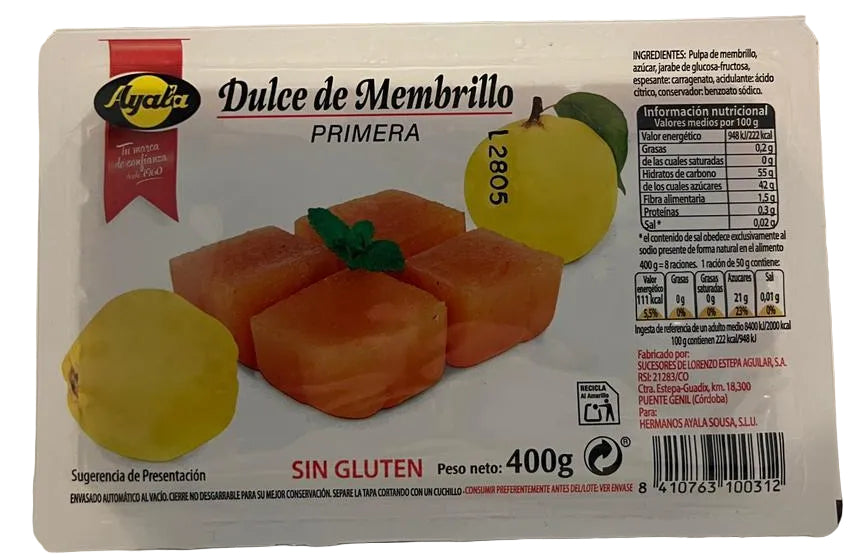 Pâte de Coing Membrillo Ayala 400g