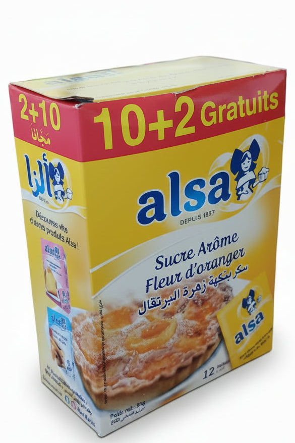 Alsa Orange Sugar 10+2 units.