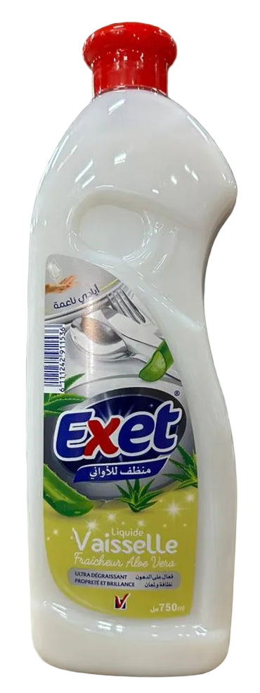 Exet Aloe Vera Dishwashing Liquid 750ML