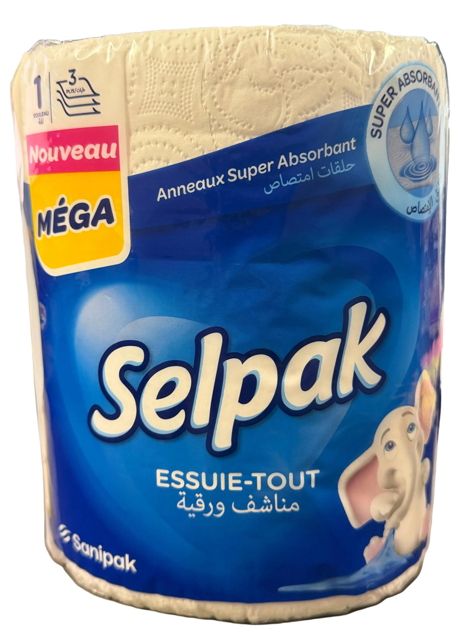 Essui tout Méga 3plis Selpak