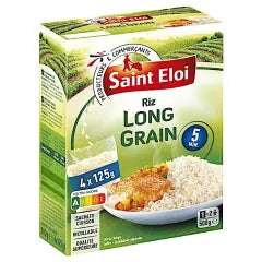 Riz Long Grain 5 mn Saint Eloi 4 x125g
