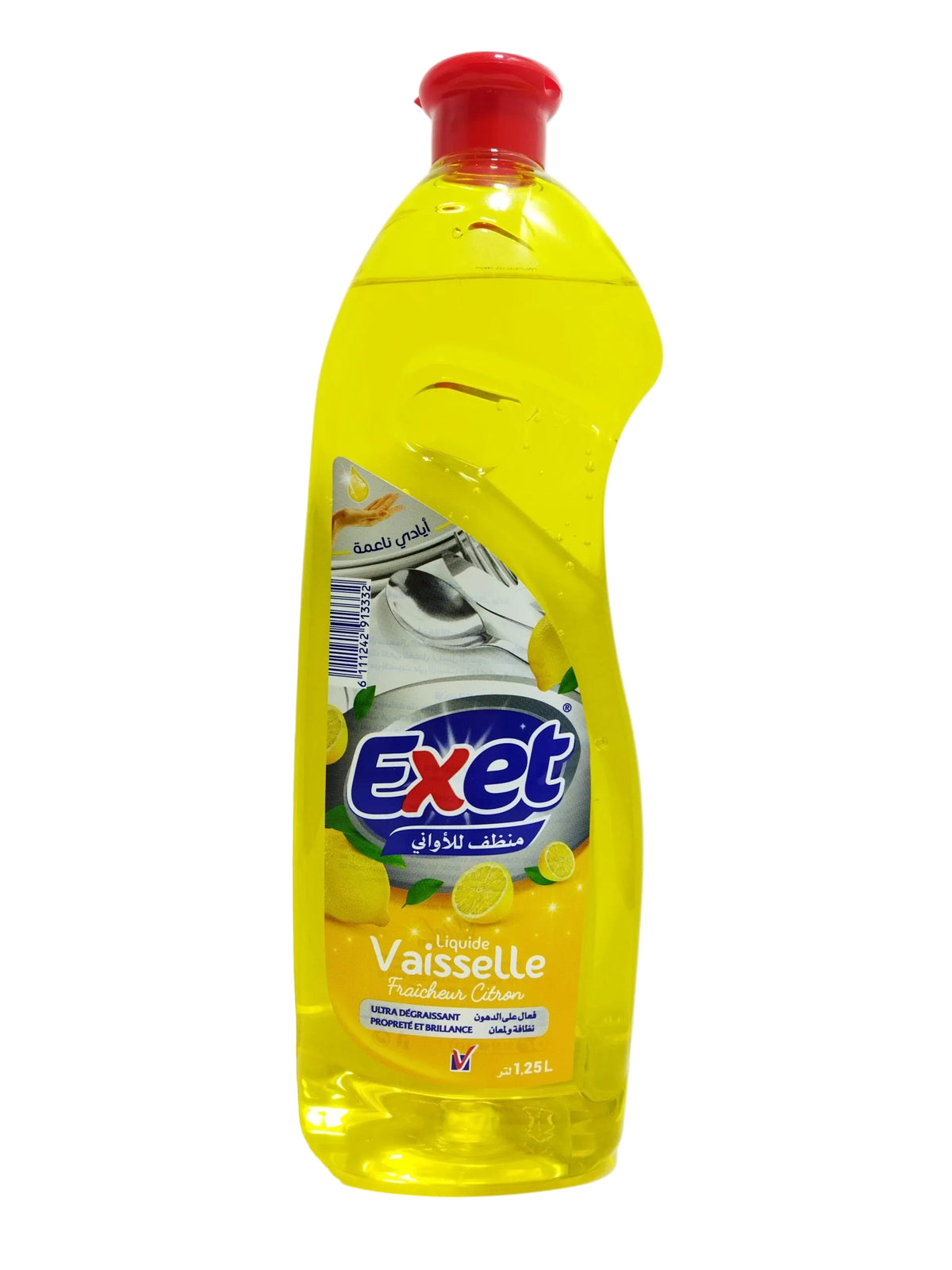 Exet Lemon Dishwashing Liquid 1.25L
