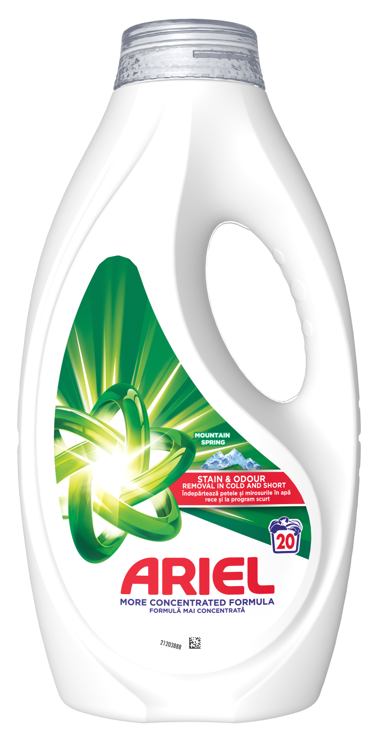 Ariel Original Liquid Laundry Detergent for an Effective Clean 900ml