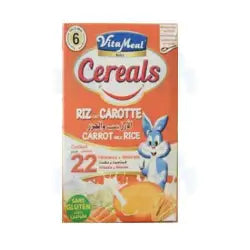 Céréales Sans Gluten Riz Lait Carottes VitaMeal 200g