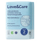 Couches bébé Love and Care 2 junior 3-6 kg 28 unités
