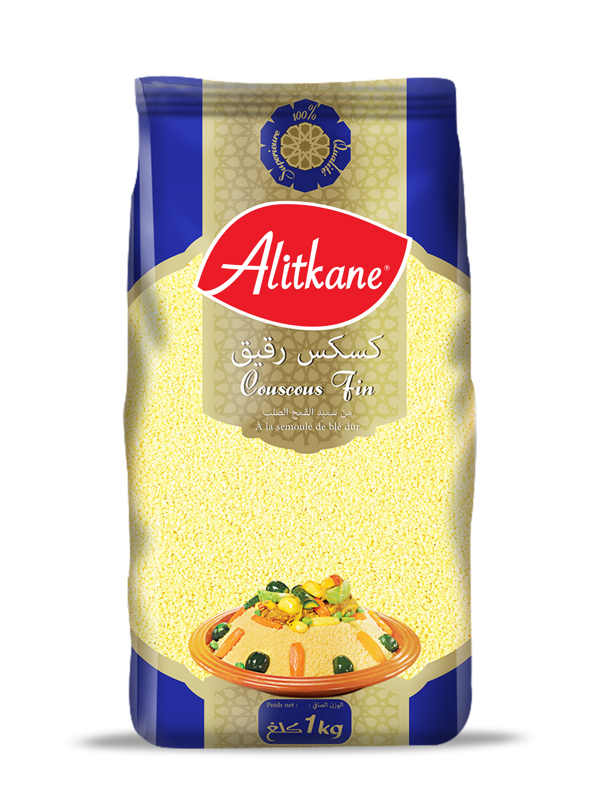 Fine Couscous 1KG Al itkane