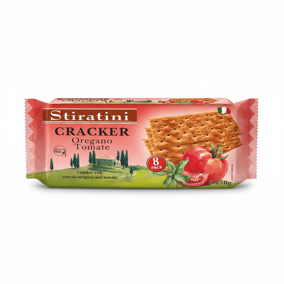 Cracker Oregano & Tomato-Stiratini 250g