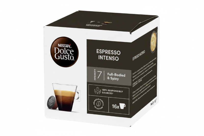 16 Capsules Espresso Intenso Intensity 7 Dolce Gusto