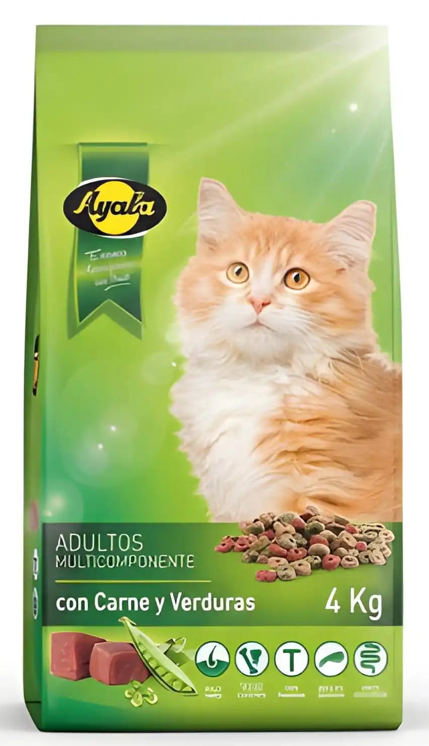 Nourriture pour Chat – Aliment Complet pour Chat Ayala 4 kg