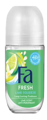 Fa Lime Squeeze Roll-On Deodorant 50ml