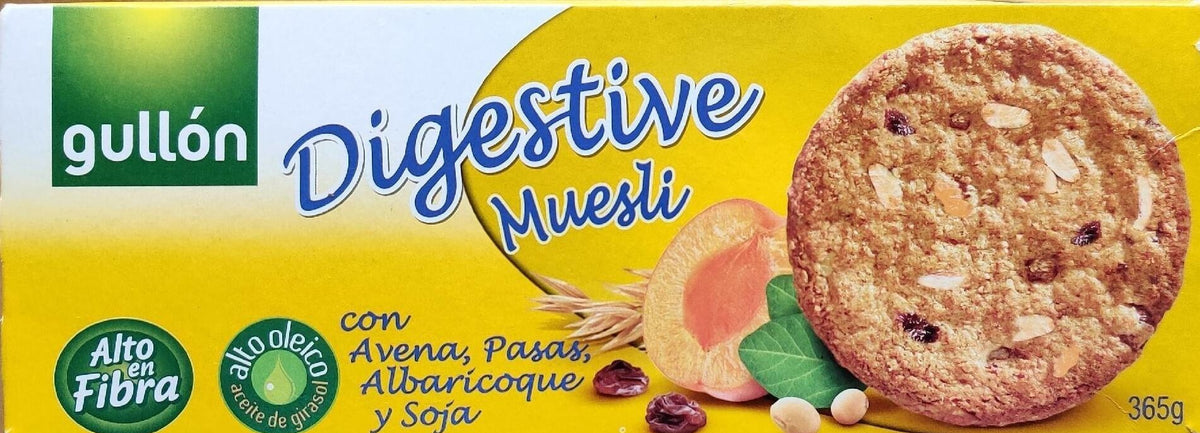 Gullon Digestive Muesli Biscuits 365 g