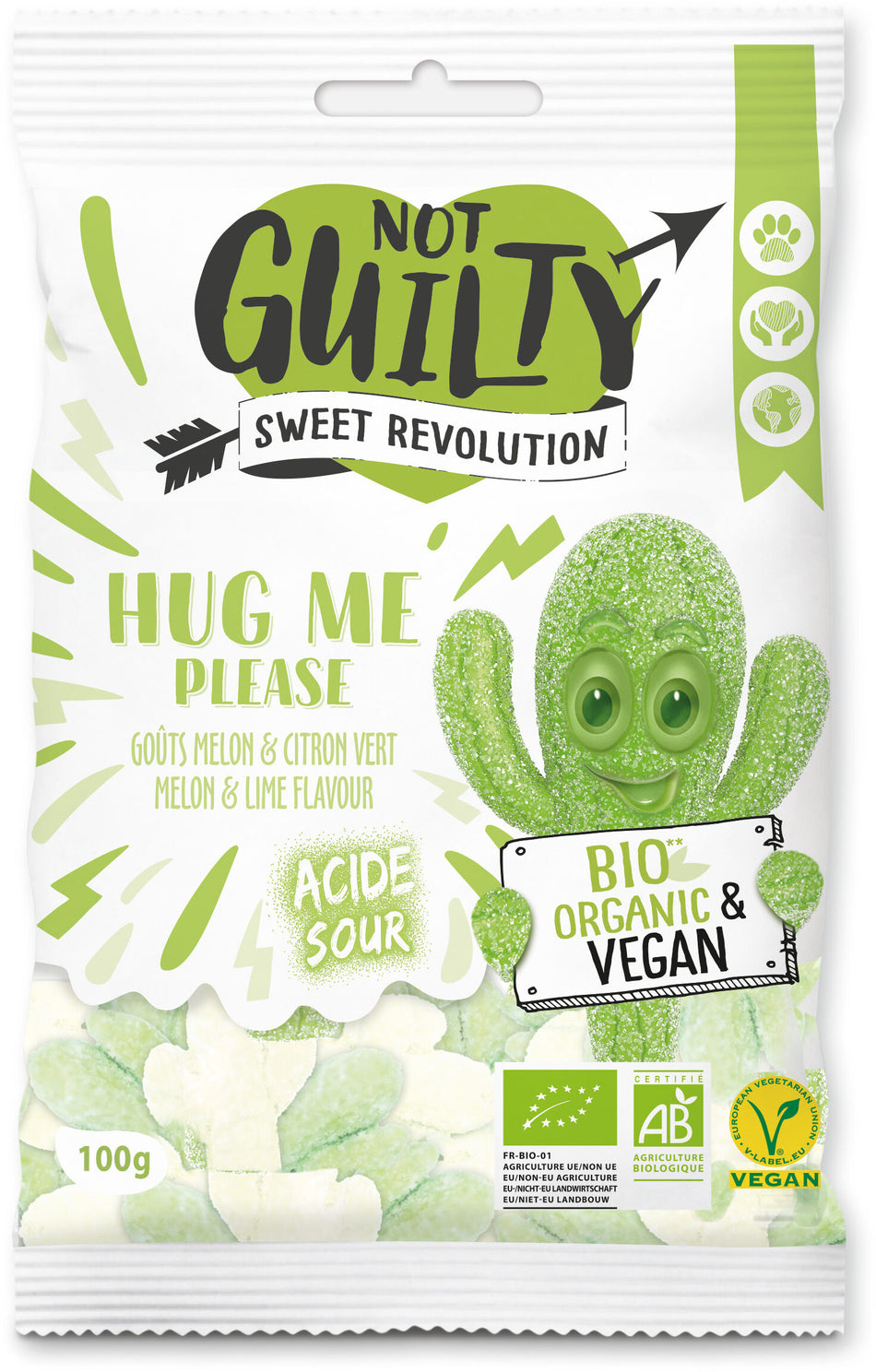 Hug Me Not Guilty Chocolate Candies 100g