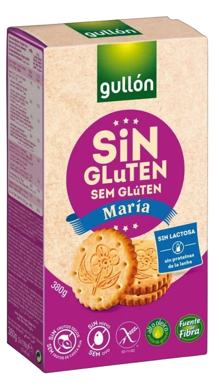Biscuits Maria sans gluten Gullon 380 g