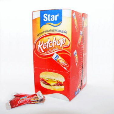Ketchup Dosette Star 220x10g