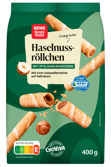 Hazelnut Cigars REWE 400g