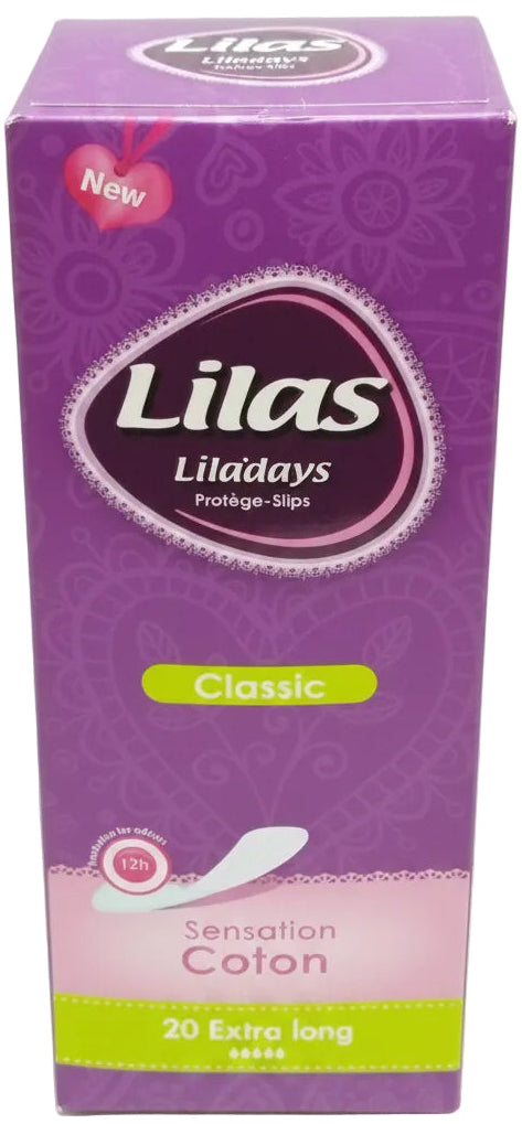 Classic Sensation Cotton 22 Normal Pocket Panty Liners LILAC