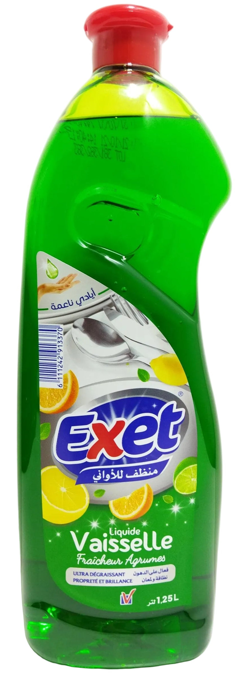 Exet Citrus Dishwashing Liquid 1.25L