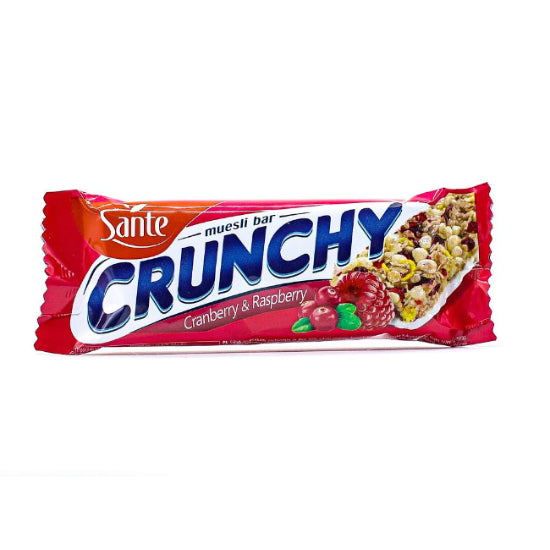 Red Berries Snack Crunchy Bar with Cranberries and Raspberries Crunchy 40G