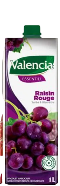 Jus essentiel raisin rouge Valencia 1L