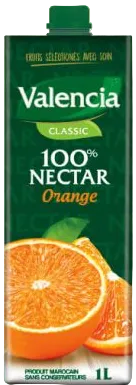 Jus 100% Nectar orange Valencia 1L