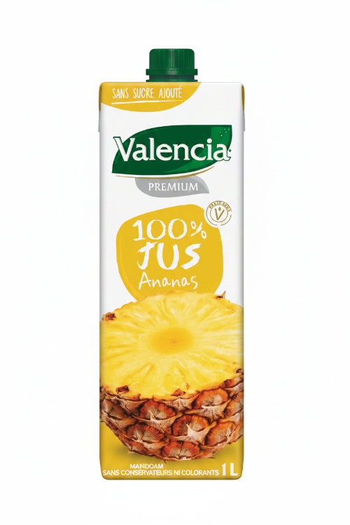 Valencia Premium 100% pure pineapple juice 1L