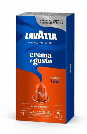 Boîte de 10 Capsules intensité 13 Crema e Gusto Lavazza 55G