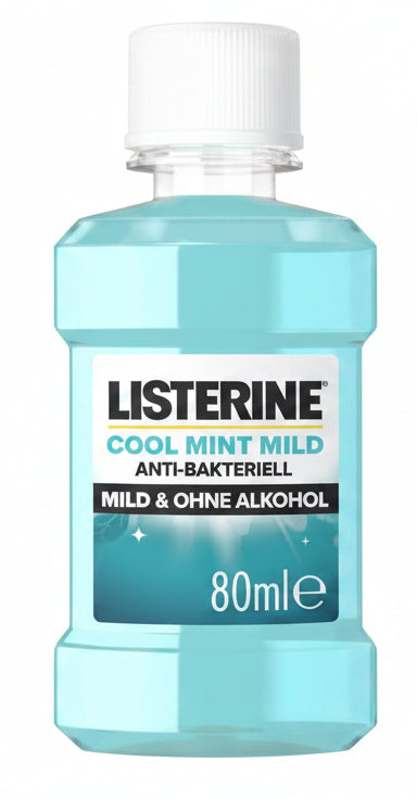 Bain de Bouche Menthe Fraîche Cool Mint Listerine 80 ml